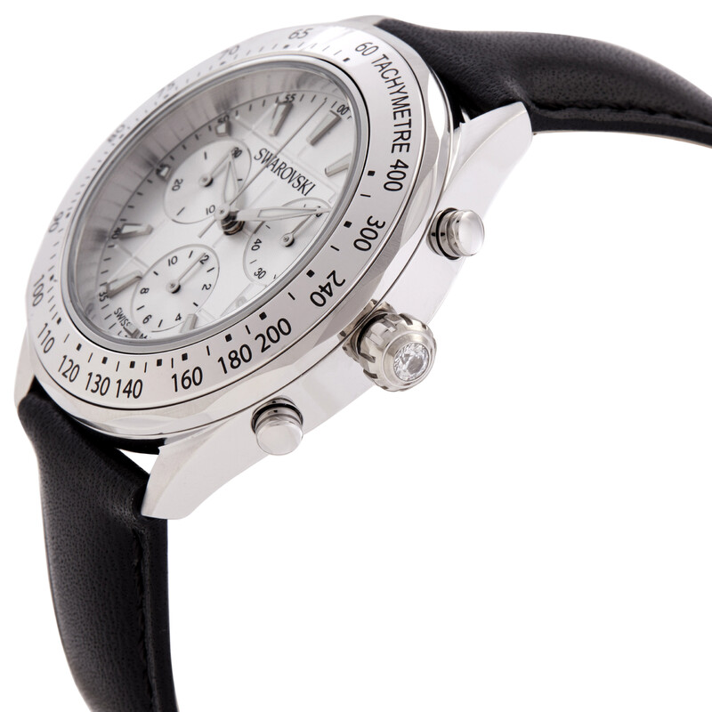 Swarovski Dextera Chronograph Quartz Silver Dial Watch 5728378