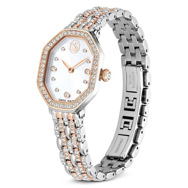 Swarovski Dextera Octagon Quartz Crystal Ladies Watch 5715521