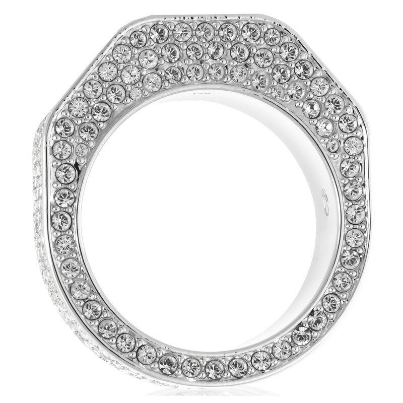 Swarovski Dextera Pave Octagon Shape Cocktail Ring, Size 62 (US 9.5 ...