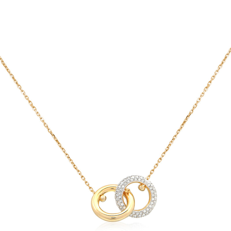 Swarovski Dextera Pendant Interlinked Gold Shiny 5668820