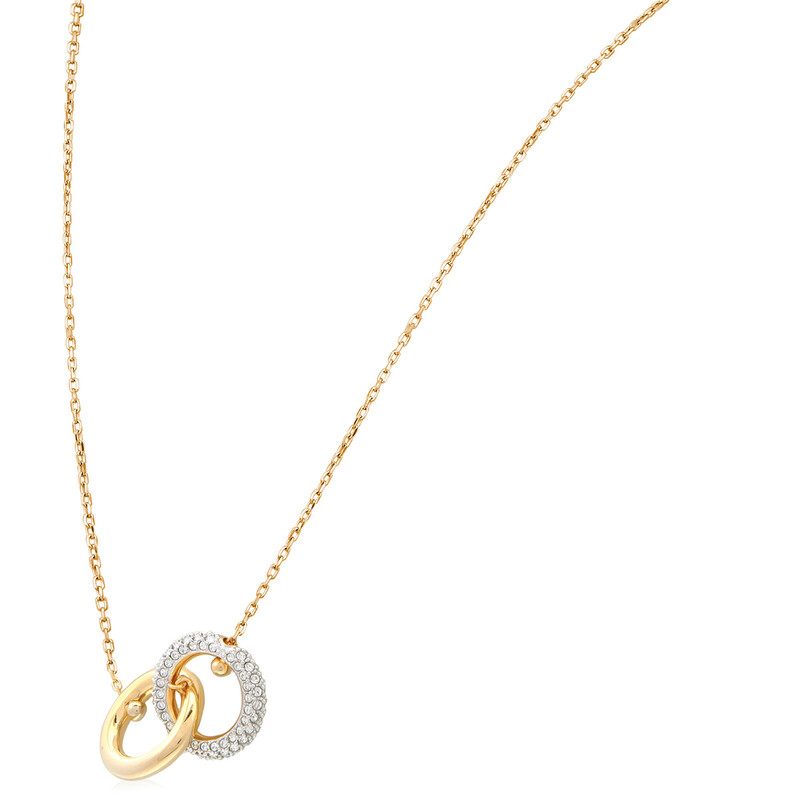 Swarovski Dextera Pendant Interlinked Gold Shiny 5668820