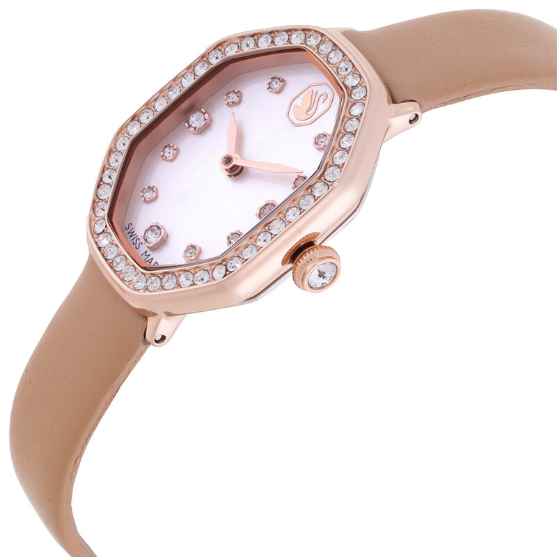 Swarovski Dextera Quartz Crystal Silver Dial Ladies Watch 5730184