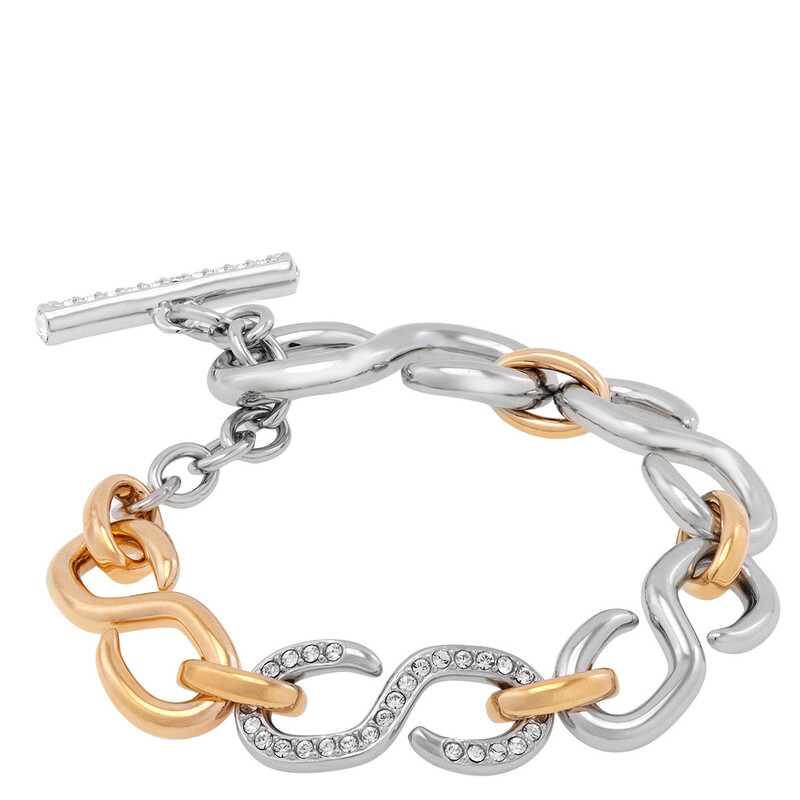 Swarovski Dextera T-Bar Bracelet, Size Medium 5741797