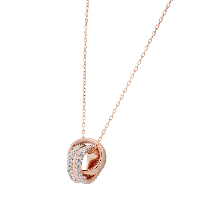 Swarovski Further Pendant in Rose Gold 5240525 768549913198 