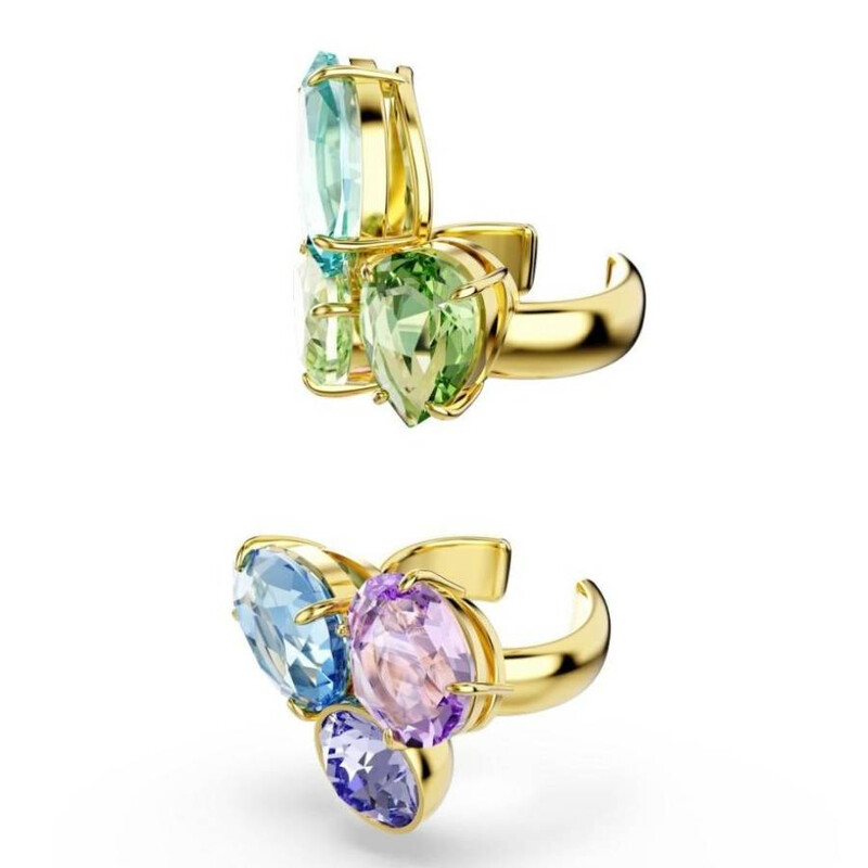 Swarovski Gema Asymmetrical Crystal Earrings 5741585 9009657415855
