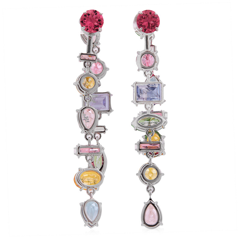 Swarovski Gema Asymmetrical Drop Earrings 5656417 9009656564172 ...