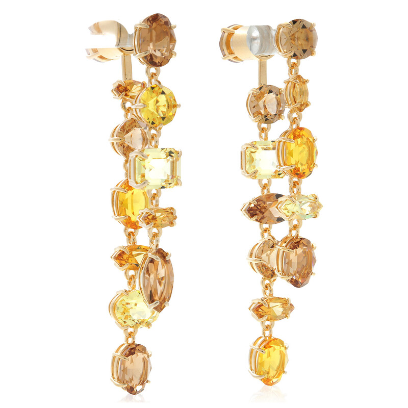 Swarovski Gema Asymmetrical Drop Earrings 5718073 9009657180739 ...