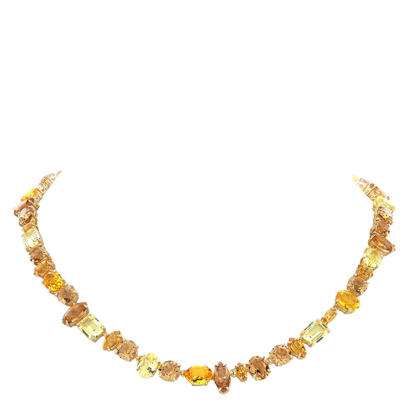 Swarovski Gema Mixed Cuts Tennis Necklace 5718071 9009657180715