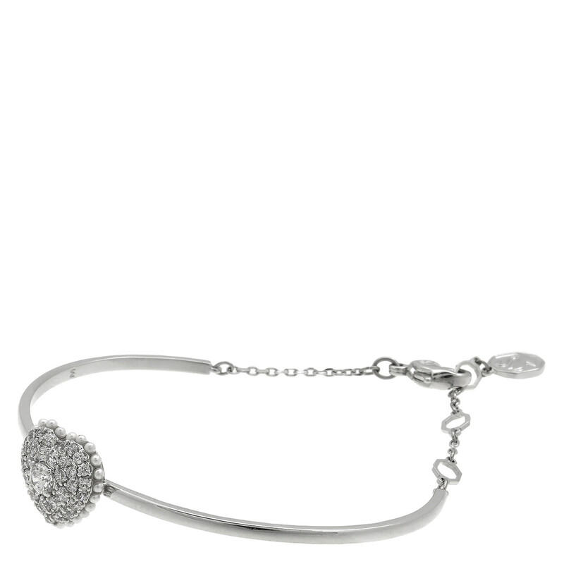 Swarovski Hyperbola Soft Bangle Hrt Rhodium Shiny White 5684385 ...