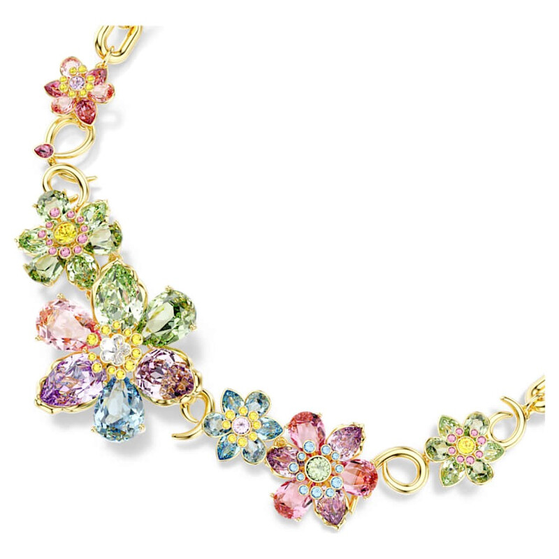Swarovski Idyllia Crystal Flower Necklace 5709030 9009657090304