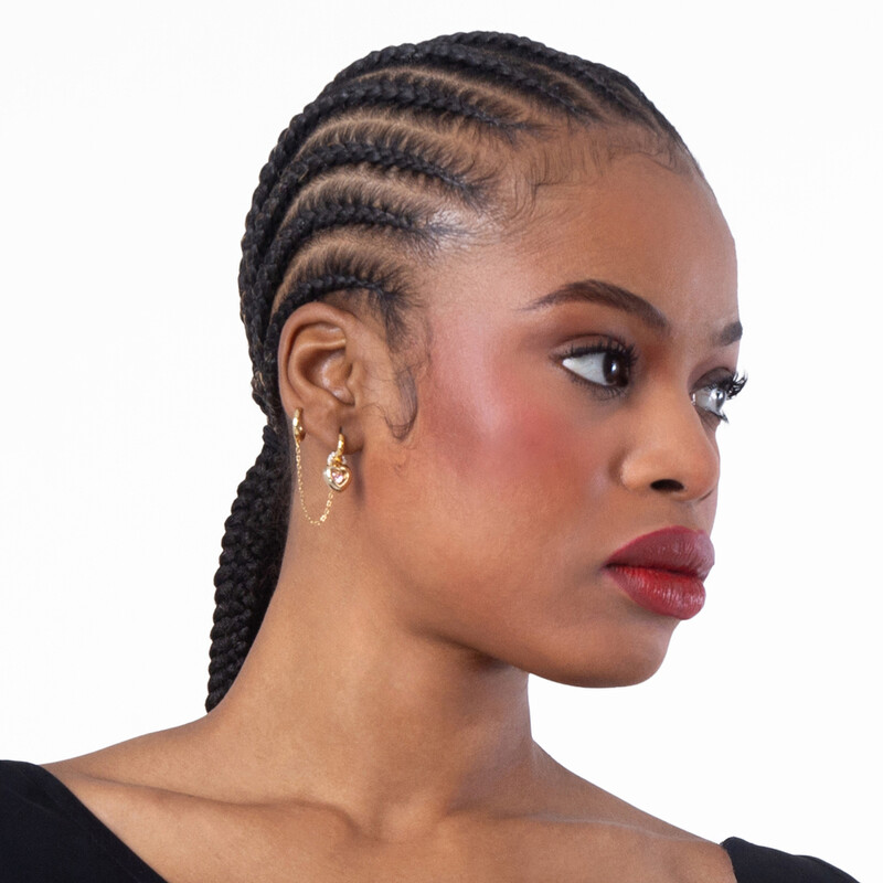 Swarovski Idyllia Drop Earrings With Ear Cuff 5737294
