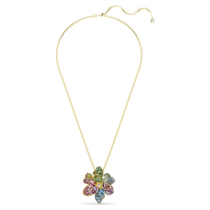Swarovski Idyllia Flower Pendant and Brooch 5709952 9009657099529