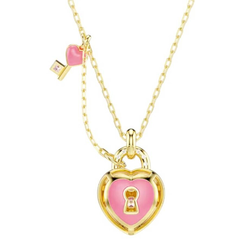 Swarovski Idyllia Heart Key Pendant Necklace 5737288 9009657372882
