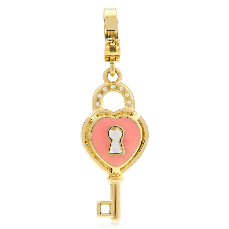 Swarovski Idyllia Heart With Key Charm 5742959 9009657429593