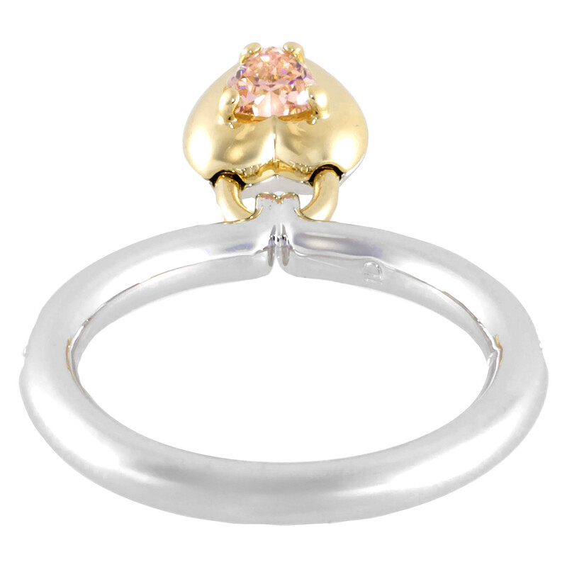 Swarovski Idyllia Motif Mixed Cuts Heart Ring, Size 52 5737271