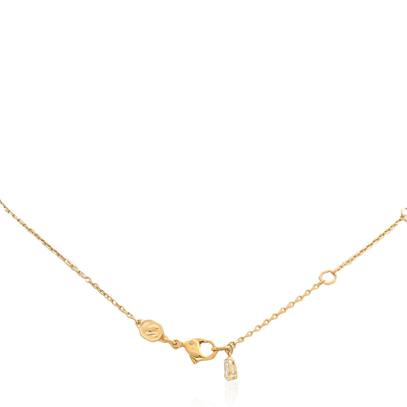 Sparkle4c_Jewelryページです Swarovski Idyllia Pendant Dancing Cz Clover Gold Shiny Green
