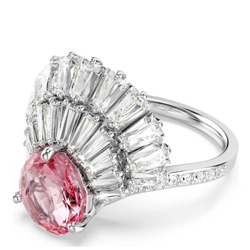 Shell Inspired Diamond Rings Swarovski Idyllia Shell Cocktail Ring, Size 4.75 5687609 - Jewelry ...