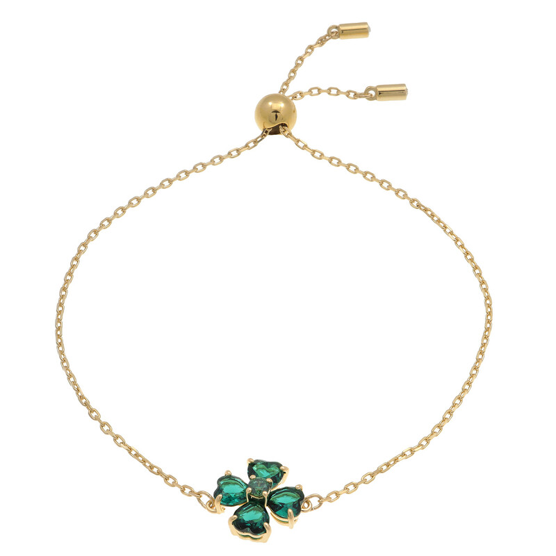 Swarovski Idyllia Green Clover Motif Bracelet 5666585 191453220326
