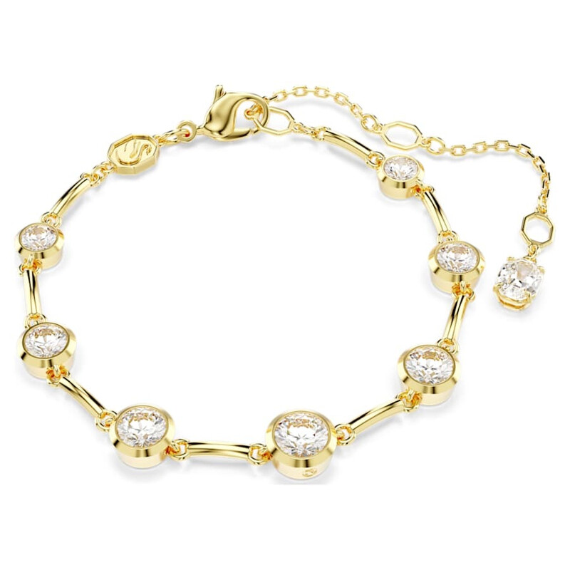 Swarovski Imber Gold-Plated Tennis Bracelet, Size Medium 5705465