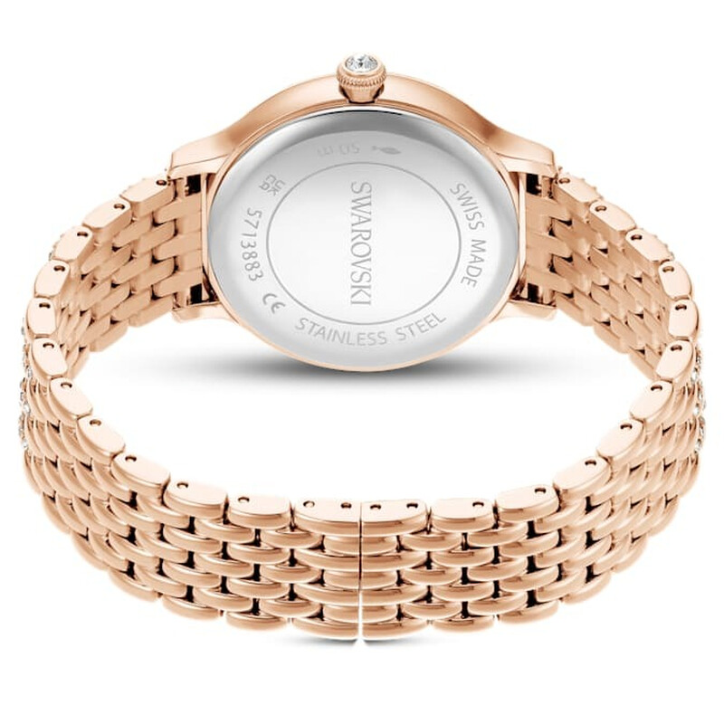 NWT Swarovski Crystalline Imber Quartz Ladies Watch Imber watch, Swiss Made, Metal bracelet, Silver tone  main image 3