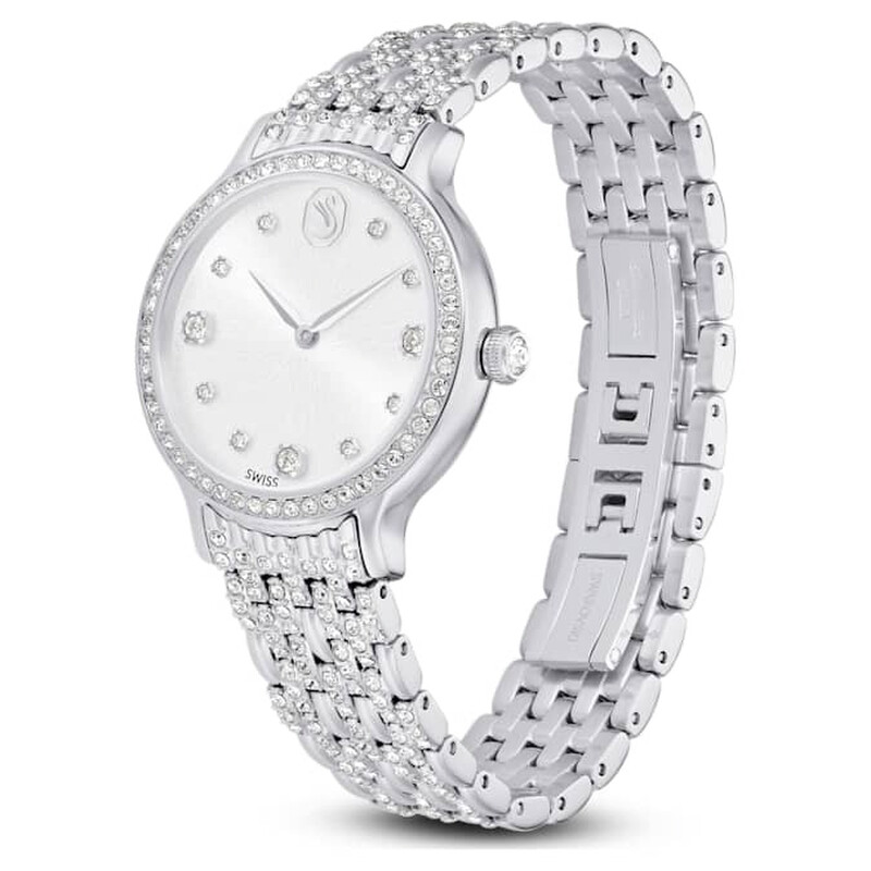 Swarovski Imber Quartz Crystal Silver Dial Ladies Watch 5693634