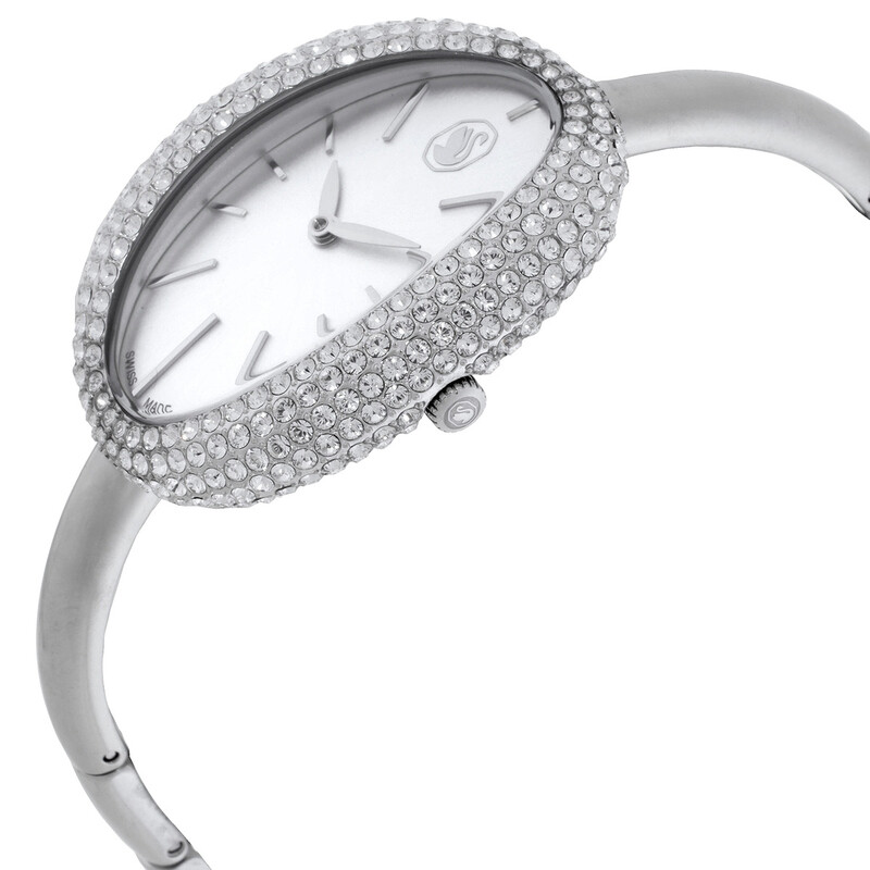 Swarovski Imber Quartz Crystal Silver Dial Ladies Watch 5705419