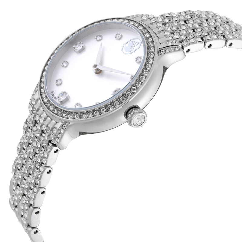 Swarovski Imber Quartz Crystal Silver Dial Ladies Watch 5741229