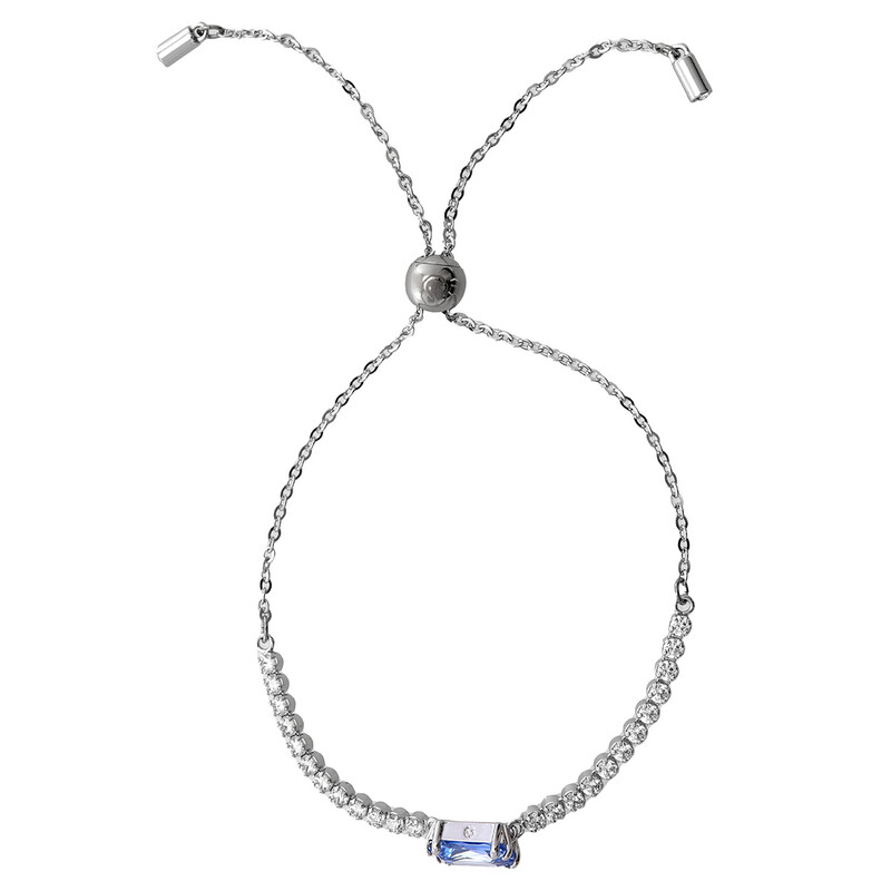 Swarovski Ladies Blue Matrix Tennis Bracelet 5693412 9009656934128
