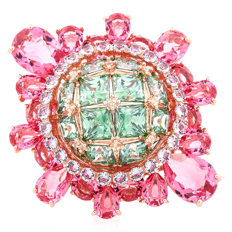 Swarovski Ladies Curiosa Cocktail Ring, Size 52 5620685 - Jewelry