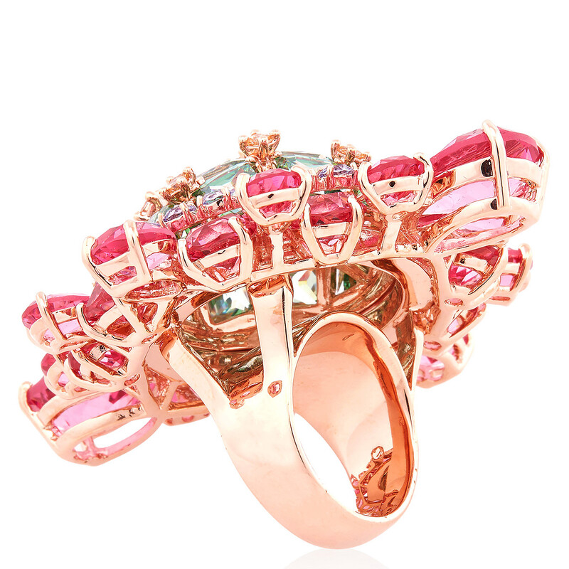Swarovski Ladies Curiosa Cocktail Ring, Size 52 5620685 - Jewelry