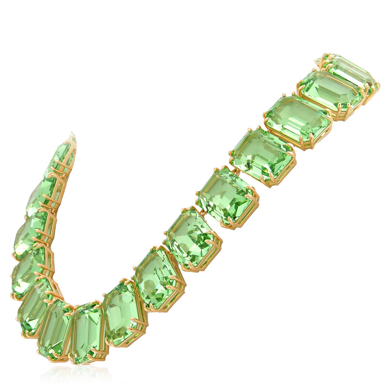 Swarovski Ladies Green Octagon Cut Crystal Millenia Necklace 5598261 ...