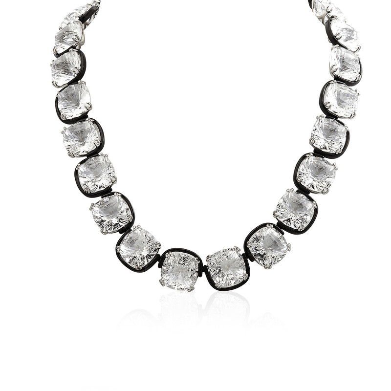 Swarovski Ladies Harmonia White Cushion Cut Crystal Choker 5600942