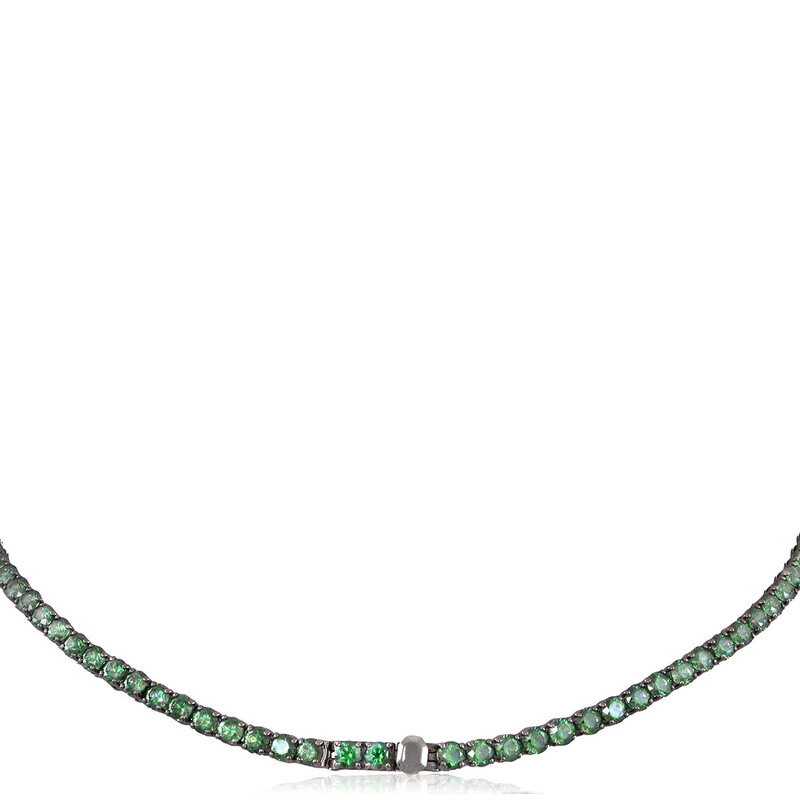 Swarovski Ladies Matrix Crystal Necklace, Size M 5743472