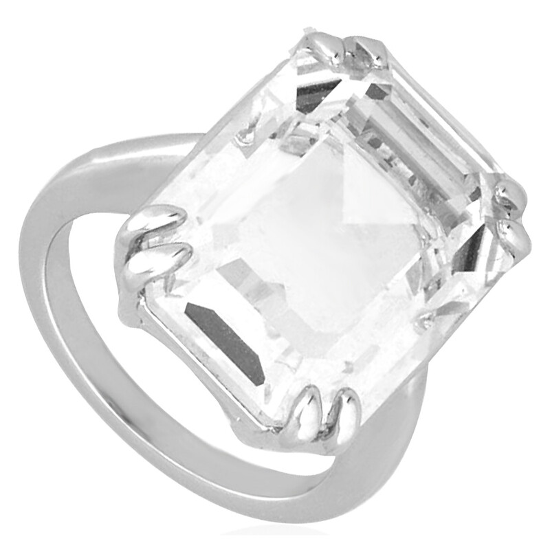 Swarovski Ladies Mesmera Cocktail Ring, Size 58 (US 8) 5610380