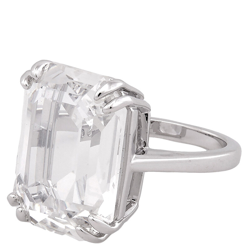 Swarovski Ladies Mesmera Cocktail Ring, Size 58 (US 8) 5610380