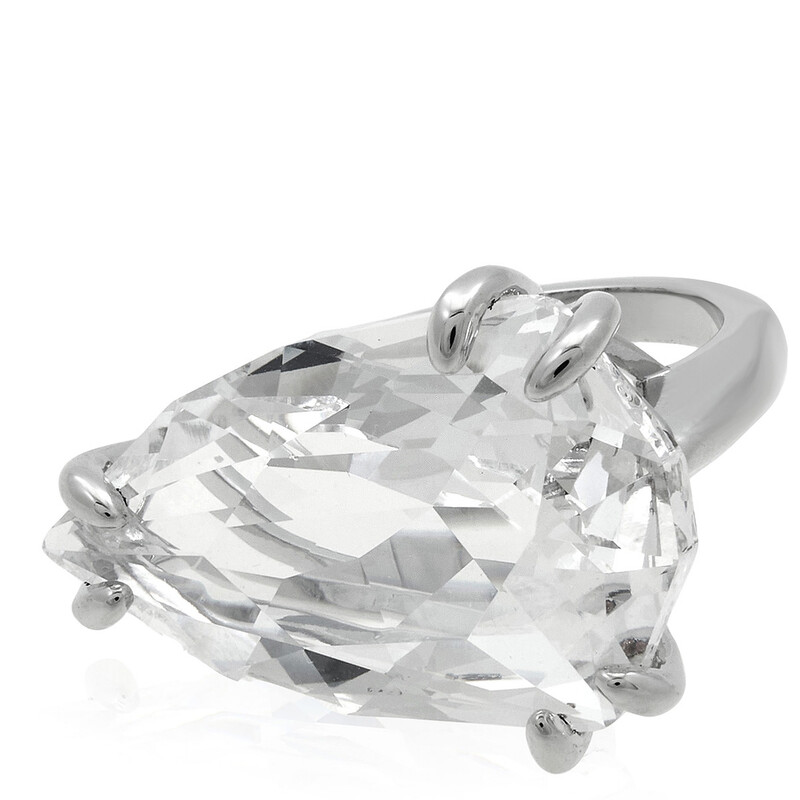 Swarovski Ladies Mesmera White Cocktail Ring 5610377 9009656103777