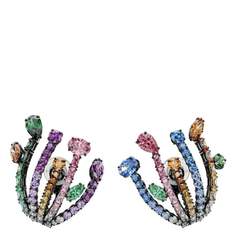 Swarovski Matrix Bouquet Crystal Earrings 5742673 - Jewelry