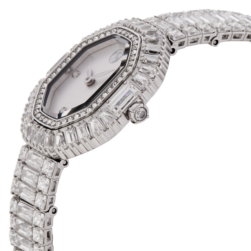 Swarovski Matrix Octagon Quartz Crystal Ladies Watch 5724516