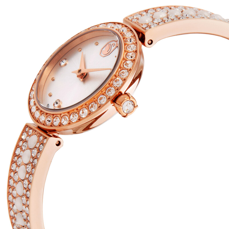 Swarovski Matrix Pearl Bangle Ladies Watch 5705406 9009657054061