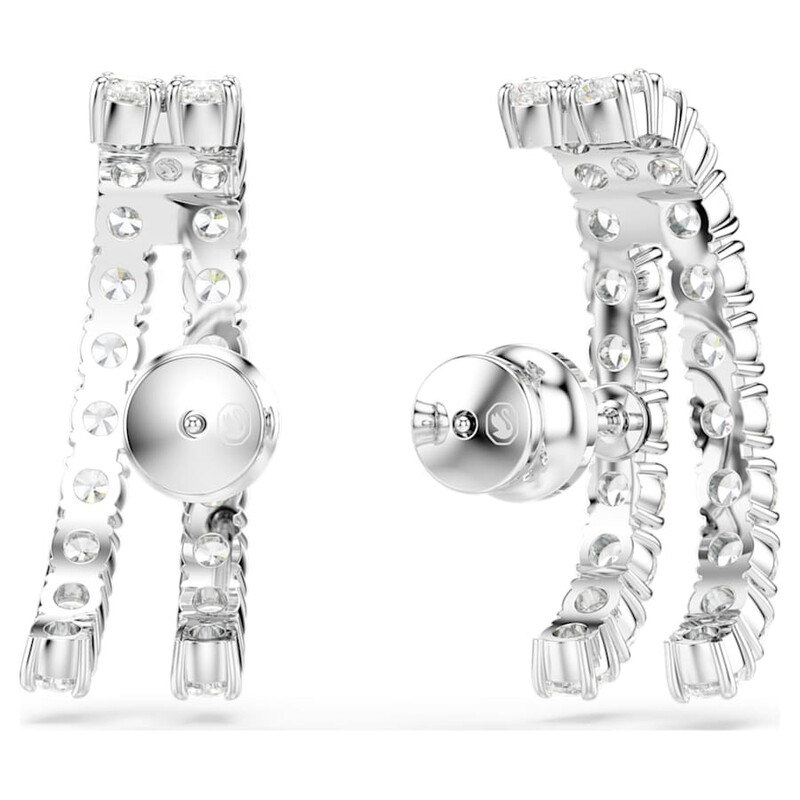 Swarovski Matrix Round-Cut Cuff Earrings 5705835 9009657058359