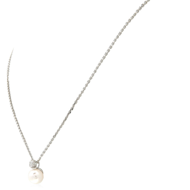 Swarovski Matrix Set Pearl Rhodium Shiny White 5689624