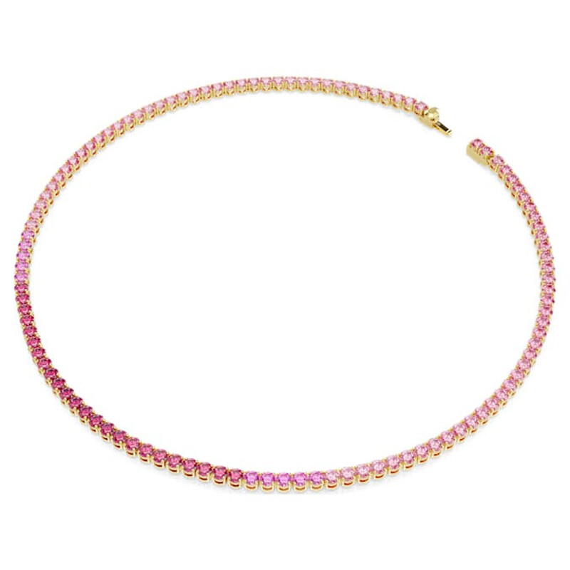 Swarovski Matrix Tennis Crystal Necklace, Size M 5751762
