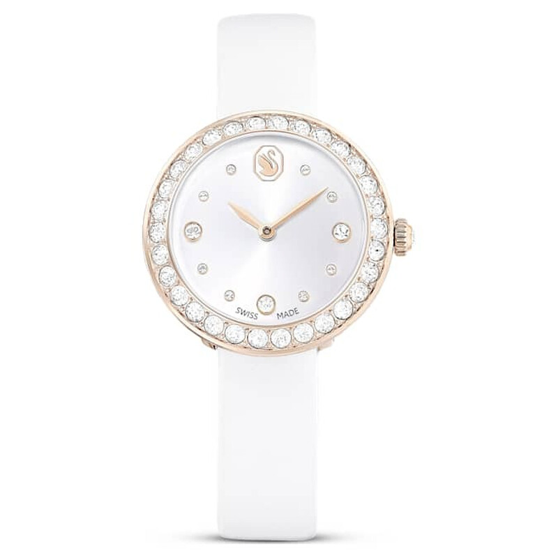 SWAROVSKIラブリークリスタルズクオーツ1160309シェルホワイト P2 Swarovski Matrix Tennis Chrono 36mm | Neutrals | FARFETCH