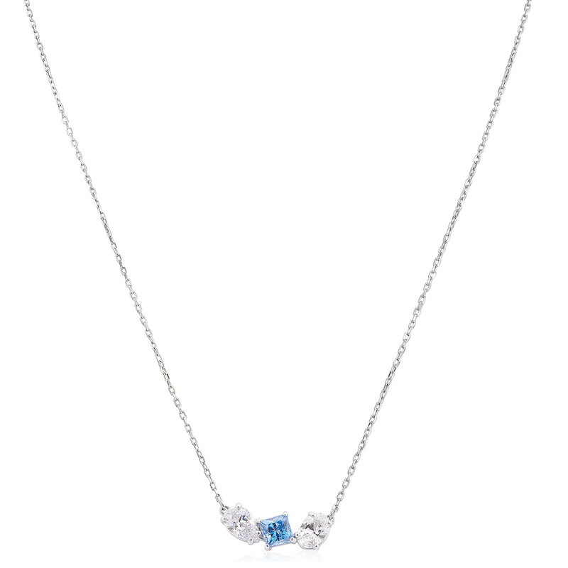 Swarovski Mesmera Pendant Blue Rhodium Shiny White Blue 5668276