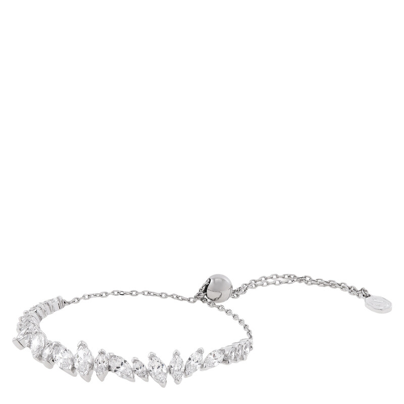 Swarovski Mesmera Rhodium Plated Marquise Cut Bracelet 5762399