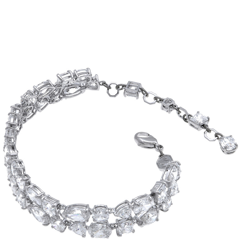 Swarovski Mesmera Soft Bracelet Double Rhodium Shiny Crystal