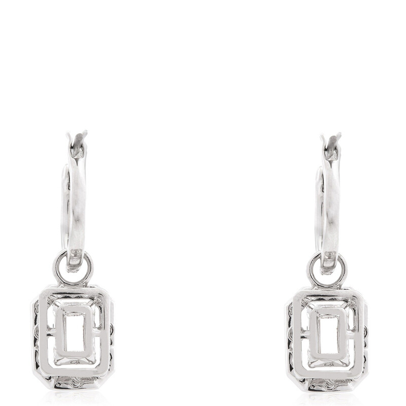 Swarovski Millenia Crystal Drop Hoop Earrings 5689684 191453239663 Swarovski Millenia Crystal Drop Hoop Earrings 5689684 191453239663