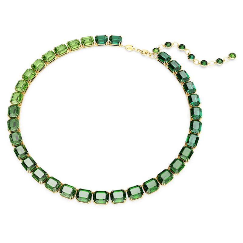 Swarovski Millenia Gold-Plated Tennis Necklace 5671257