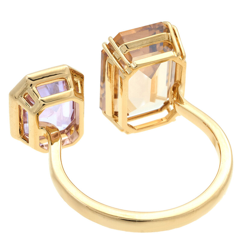Swarovski Millenia Octagon Cut Open Ring, Size 58 (US 8) 5725748 ...