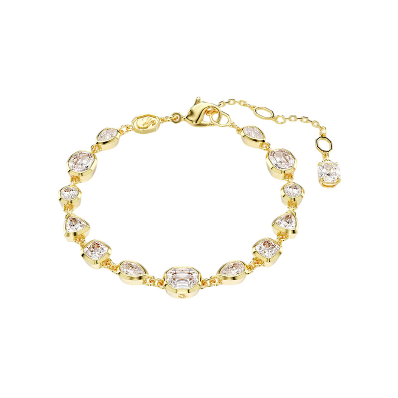 Swarovski Mixed Cuts Imber Tennis Bracelet, Size Medium 5705471